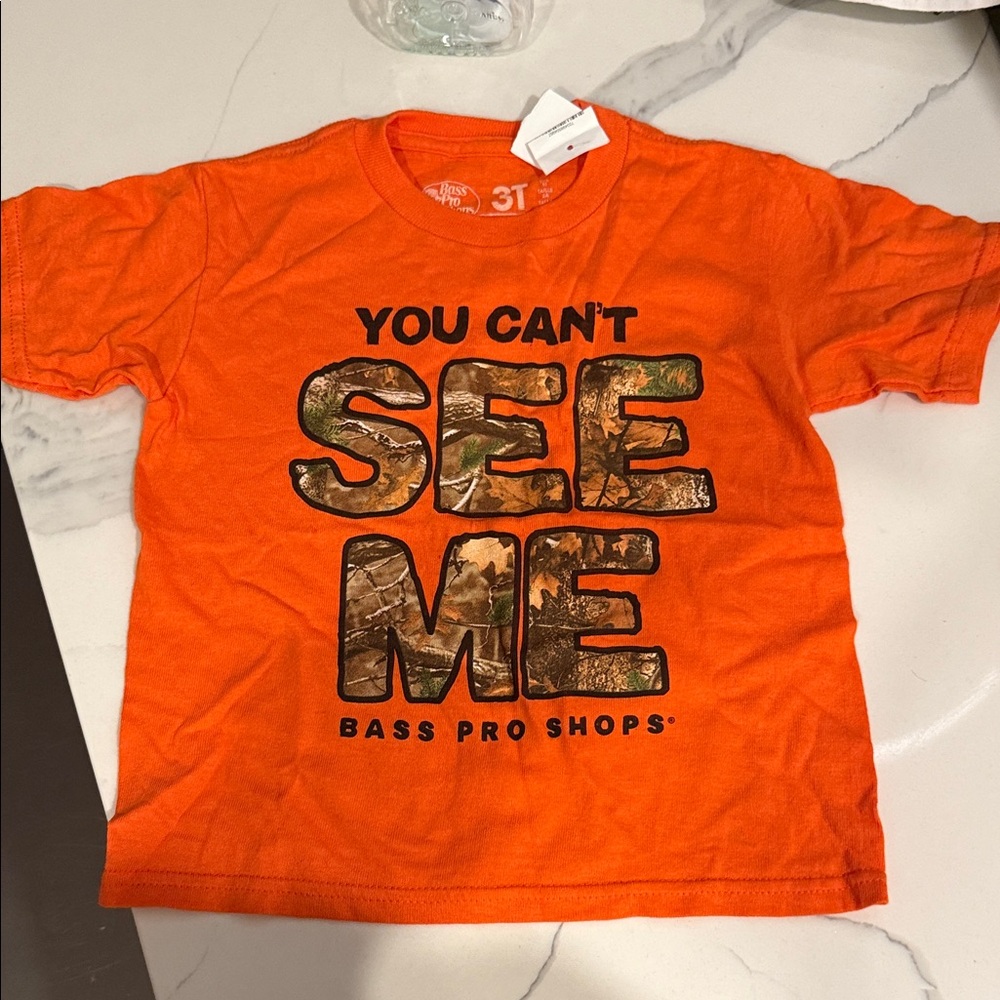 Bass Pro Shops Bright Orange Kids Tee